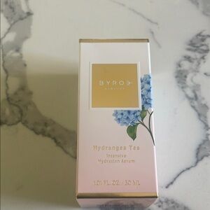 Byroe Hydrangeas tea intensive hydration serum 1oz NIB